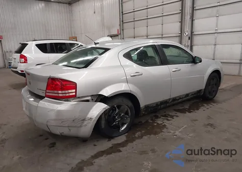 2010 Dodge Avenger Sxt из США, поврежденный, VIN 1B3CC4FB0AN124957